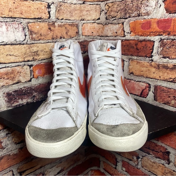 Nike blazer mid vintage 77 orange white - Picture 2 of 7